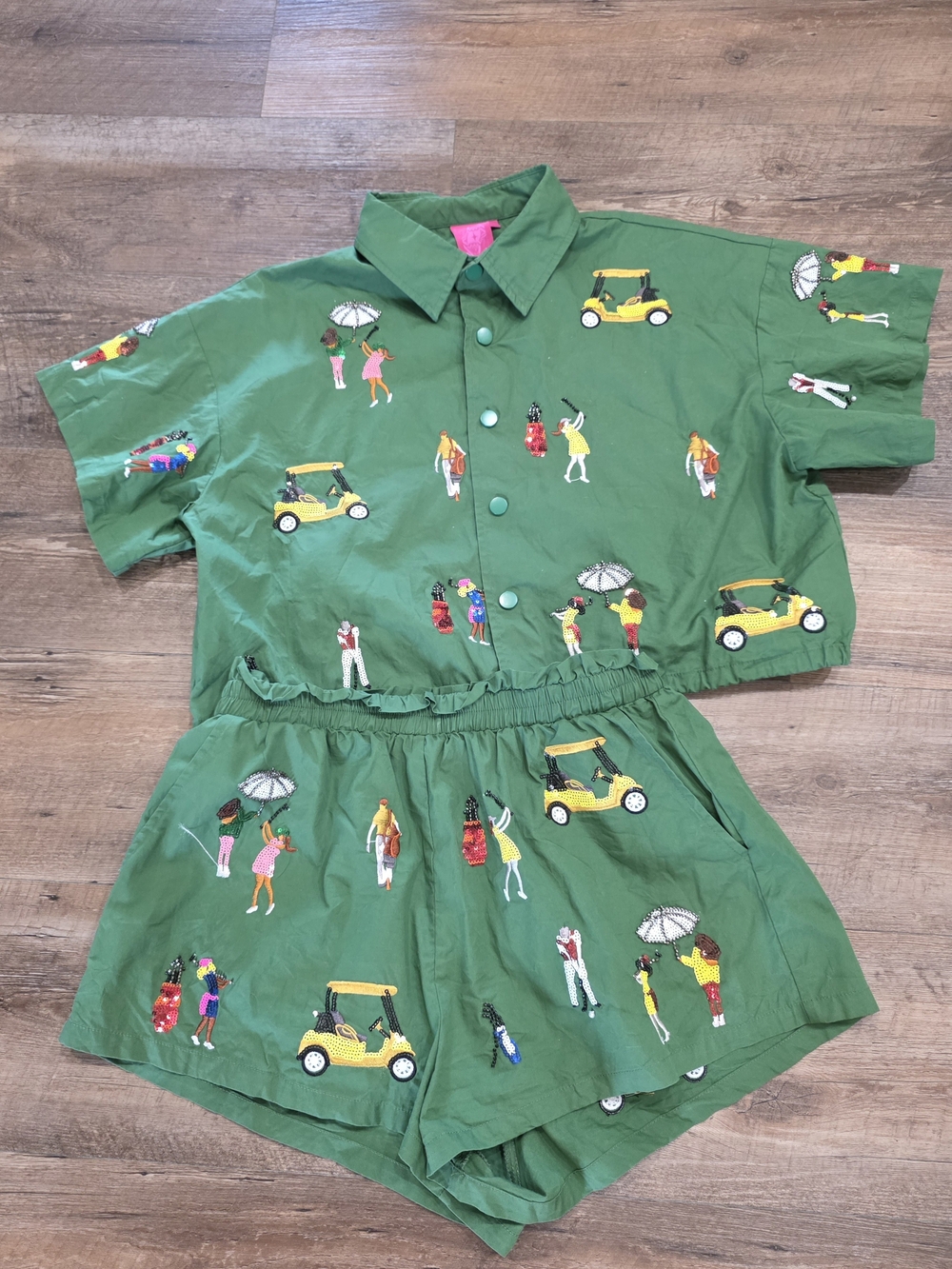 Queen Of Sparkles Golf Set Size Med/Small Worn Once QOS